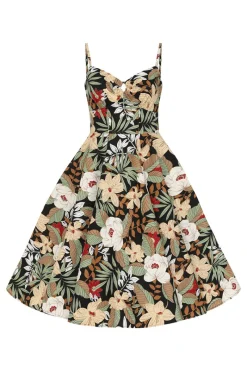 Hell Bunny Adelaida Dress Black Hot