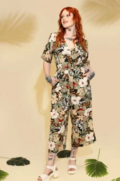 Hell Bunny Adelaida Jumpsuit Black Best