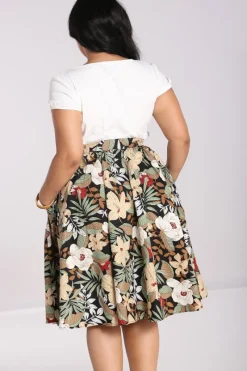 Hell Bunny Adelaida Skirt Black Outlet