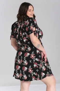 Hell Bunny Alani Mini Dress Black/Red Best