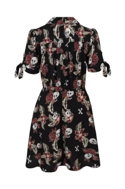 Hell Bunny Alani Mini Dress Black/Red Best