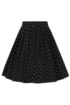 Hell Bunny Allie Skirt Black Discount