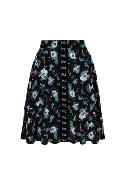 Hell Bunny Amanita Skirt Black Discount