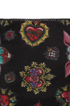 Hell Bunny Amias Mesh Skirt Black Hot