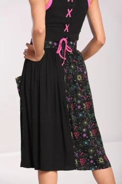 Hell Bunny Andromeda Mid Skirt Black Best