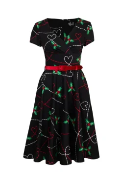 Hell Bunny Angelica Dress Black Best