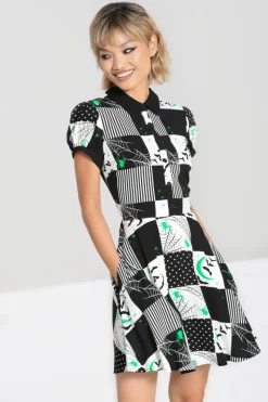 Hell Bunny Annie Mini Dress Black Online