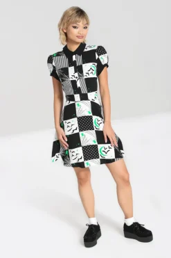 Hell Bunny Annie Mini Dress Black Online