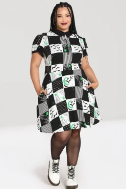 Hell Bunny Annie Mini Dress Black Online