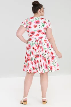 Hell Bunny Aquarelle Dress White