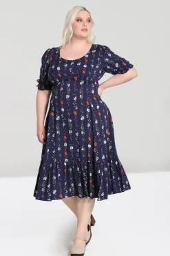 Hell Bunny Asta Maxi Dress Blue Best