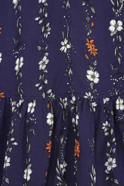 Hell Bunny Asta Maxi Dress Blue Best