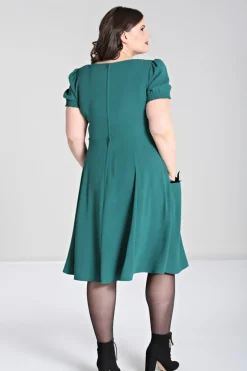 Hell Bunny Aubrey Dress Green Best