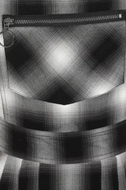 Hell Bunny Avril Pinafore Dress Grey Clearance