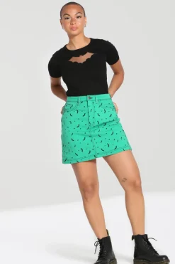 Hell Bunny Bat Mini Skirt Best