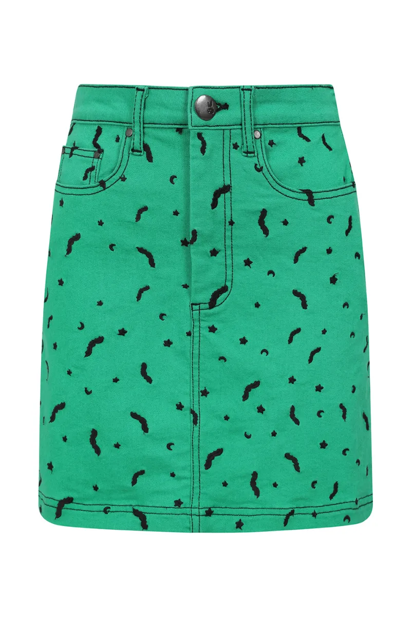 Hell Bunny Bat Mini Skirt Best