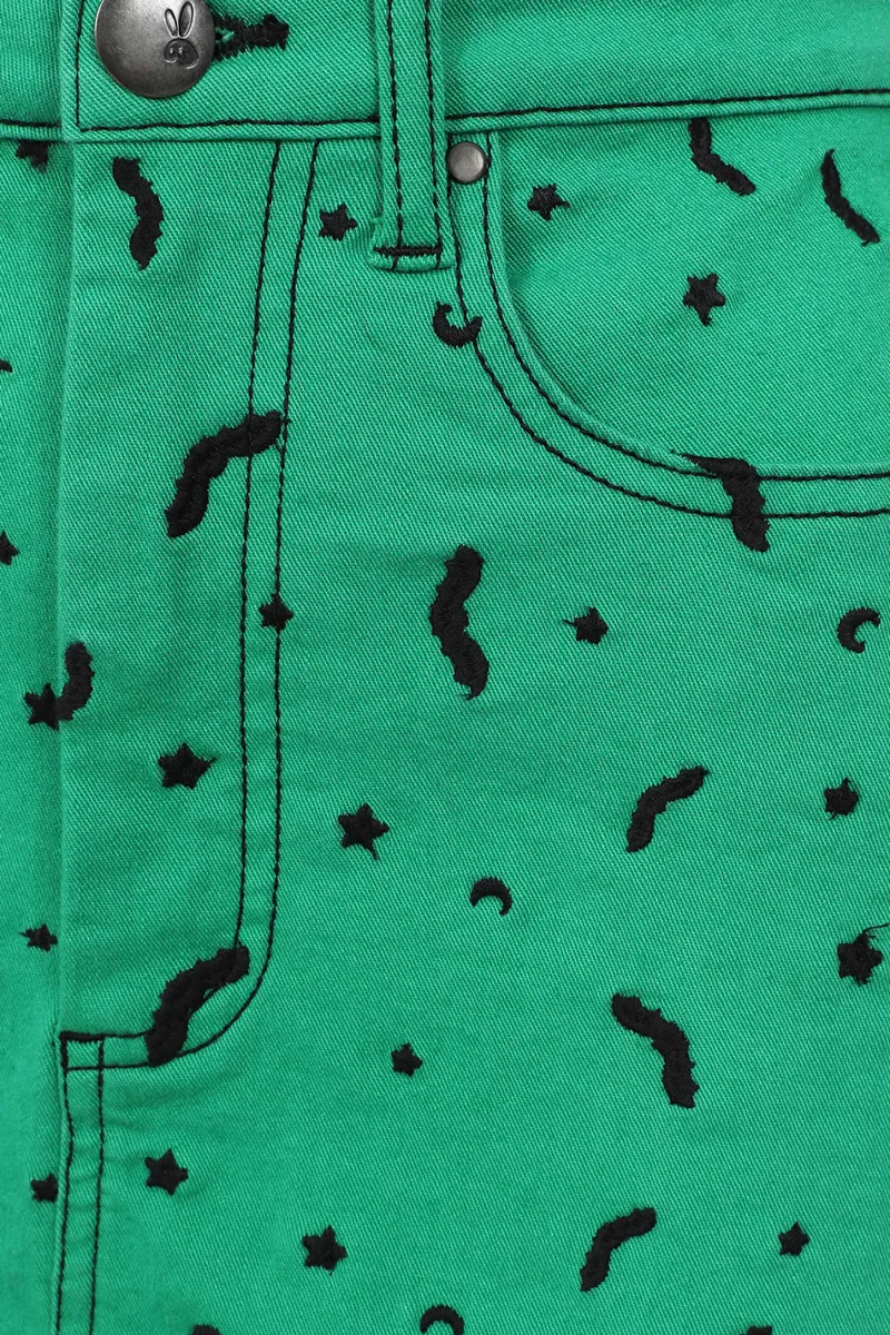 Hell Bunny Bat Mini Skirt Best