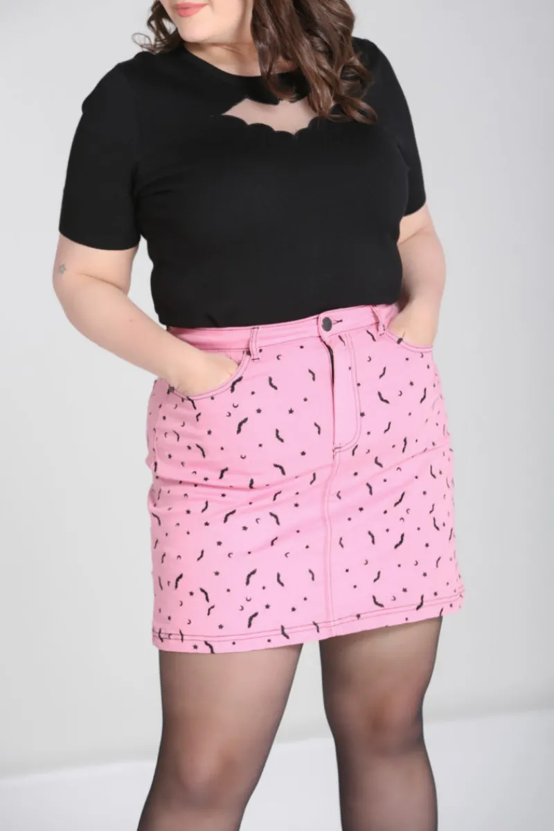 Hell Bunny Bat Mini Skirt Best