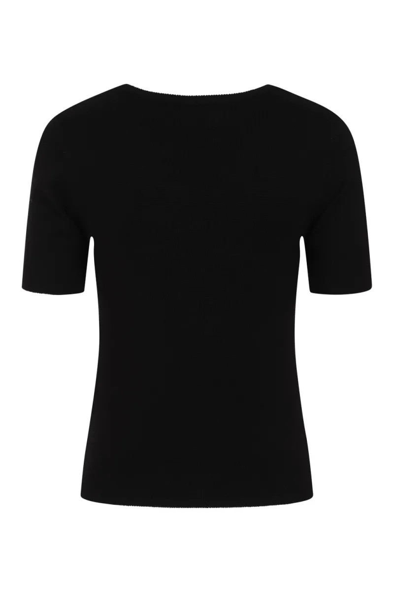 Hell Bunny Bat Top Black Clearance