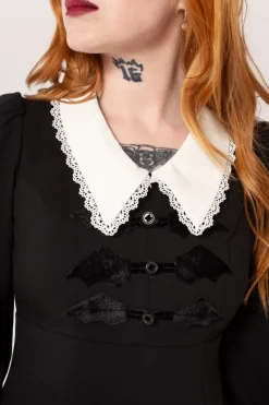 Hell Bunny Batilda Dress Black New