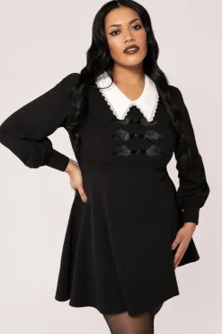 Hell Bunny Batilda Dress Black New