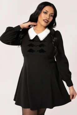 Hell Bunny Batilda Dress Black New