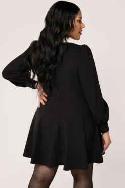 Hell Bunny Batilda Dress Black New