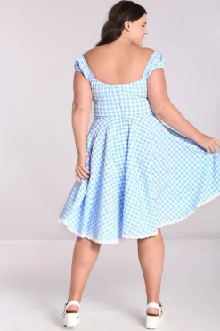 Hell Bunny BB 50's Dress Blue Sale