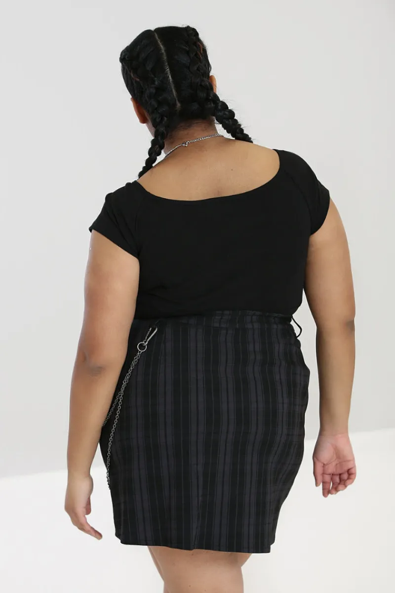 Hell Bunny Belladonna Top H Black Best