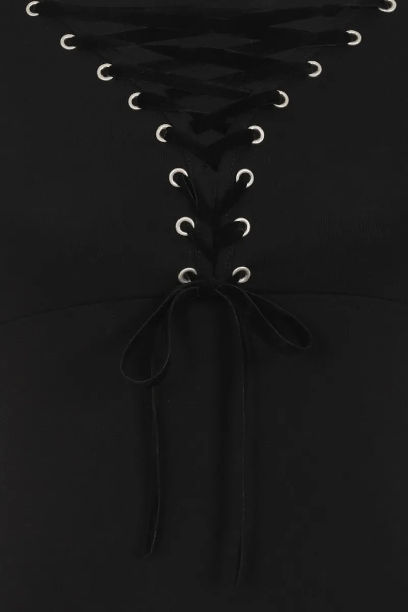 Hell Bunny Belladonna Top H Black Best