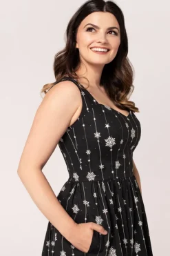 Hell Bunny Belle 50's Dress Black Sale