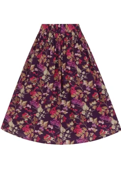 Hell Bunny Berry Crush Skirt Purple Online