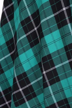 Hell Bunny Beryl Skirt Green Sale