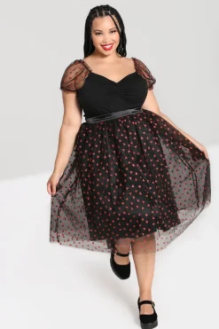 Hell Bunny Bianca Skirt Black Hot