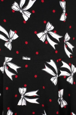 Hell Bunny Bobbie Midi Dress Black