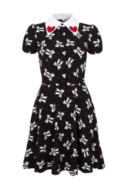 Hell Bunny Bobbie Mini Dress Black Discount