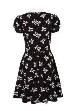 Hell Bunny Bobbie Mini Dress Black Discount