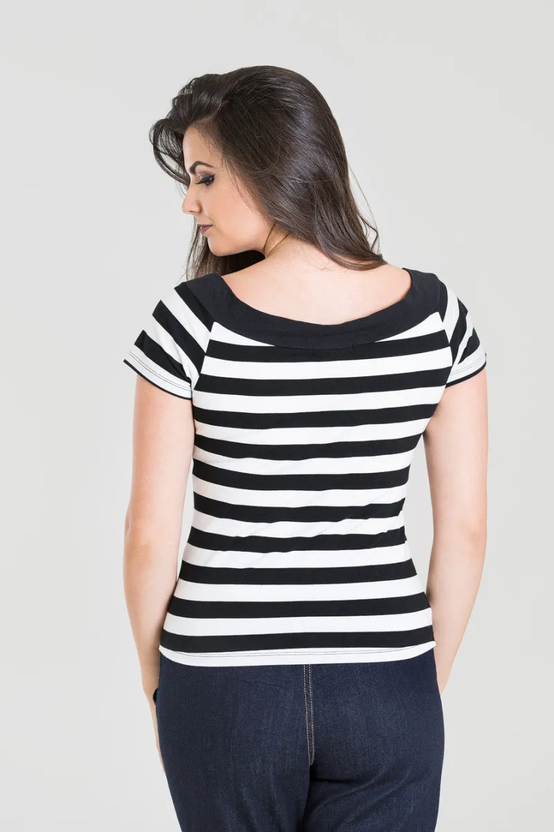 Hell Bunny Caitlin Top Discount