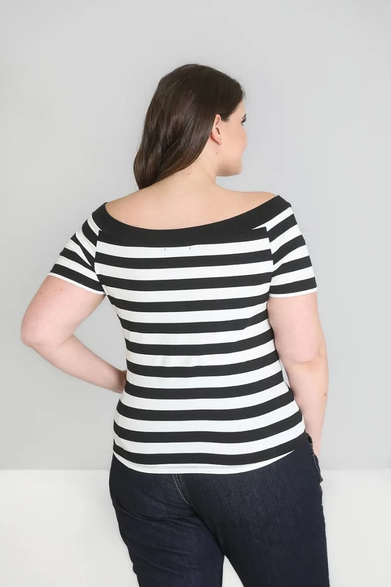 Hell Bunny Caitlin Top Discount