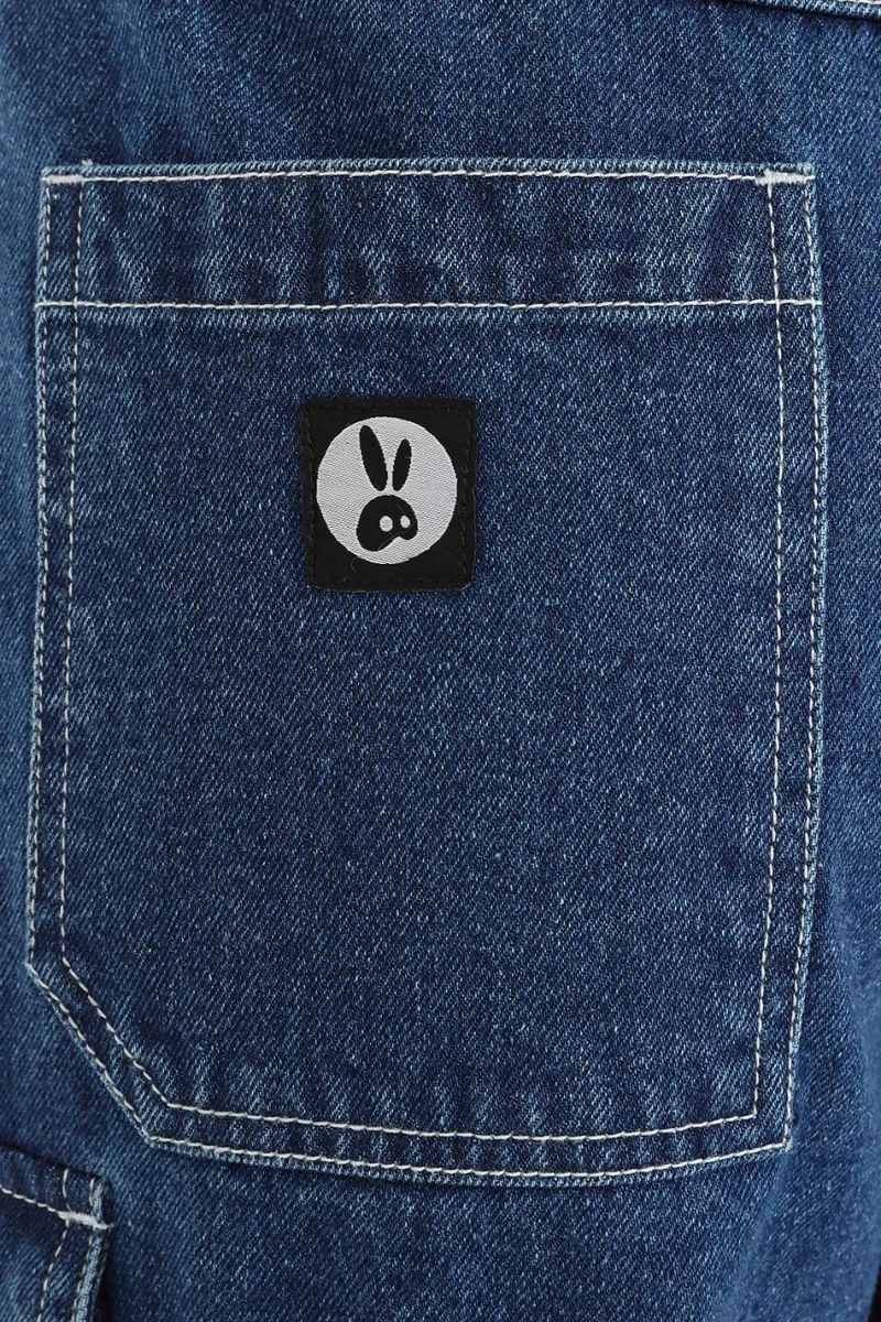 Hell Bunny Cameron Jeans Blue Clearance