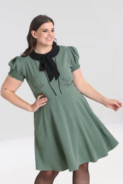 Hell Bunny Catherine Mid Dress Green Online
