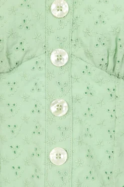 Hell Bunny Celia Top Mint Discount