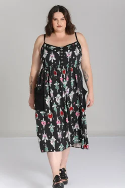 Hell Bunny Cersei Maxi Dress Black Discount