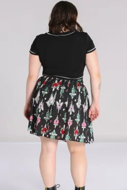 Hell Bunny Cersei Skirt Black Discount