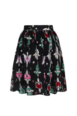 Hell Bunny Cersei Skirt Black Discount