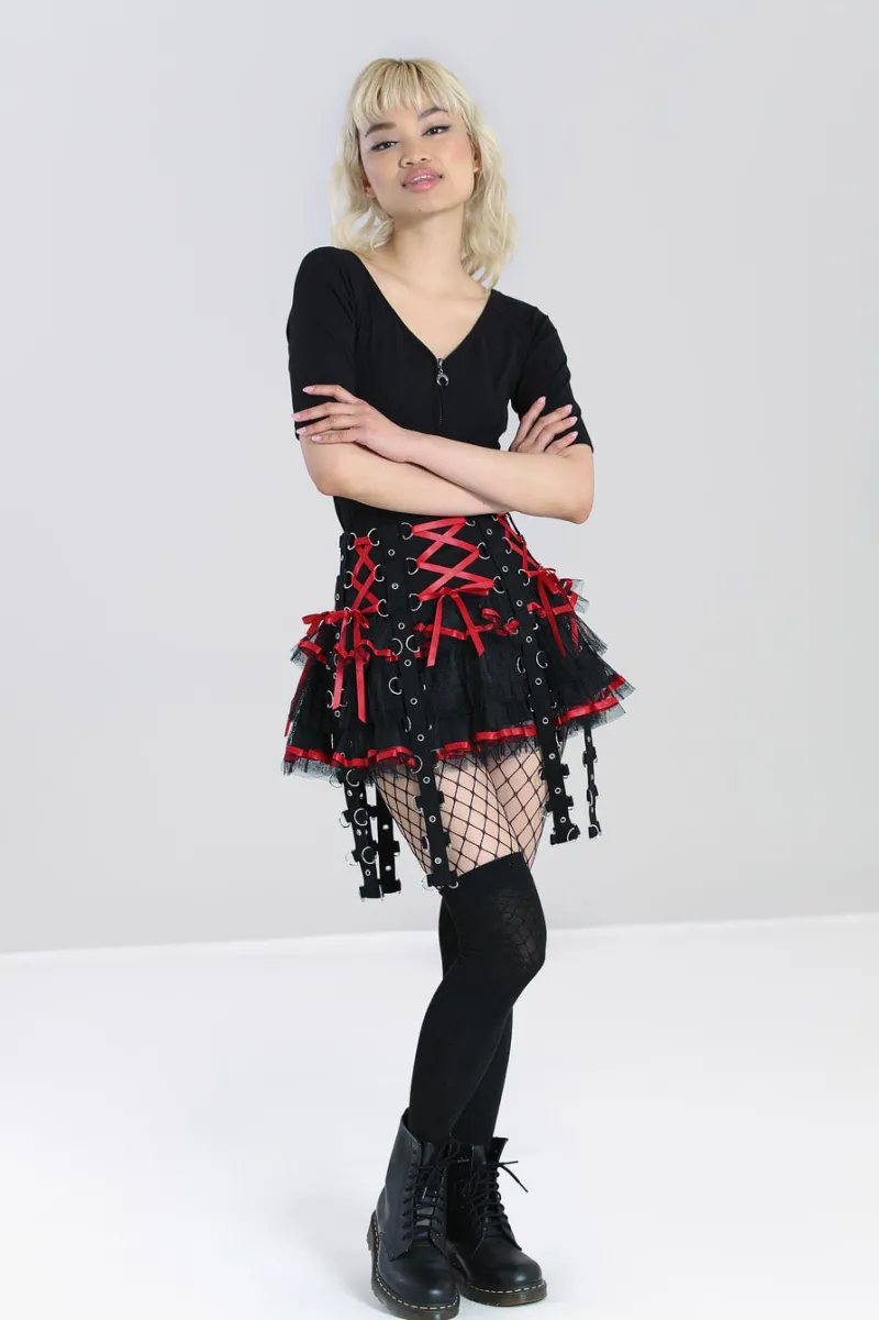 Hell Bunny Chai Mini Skirt Clearance