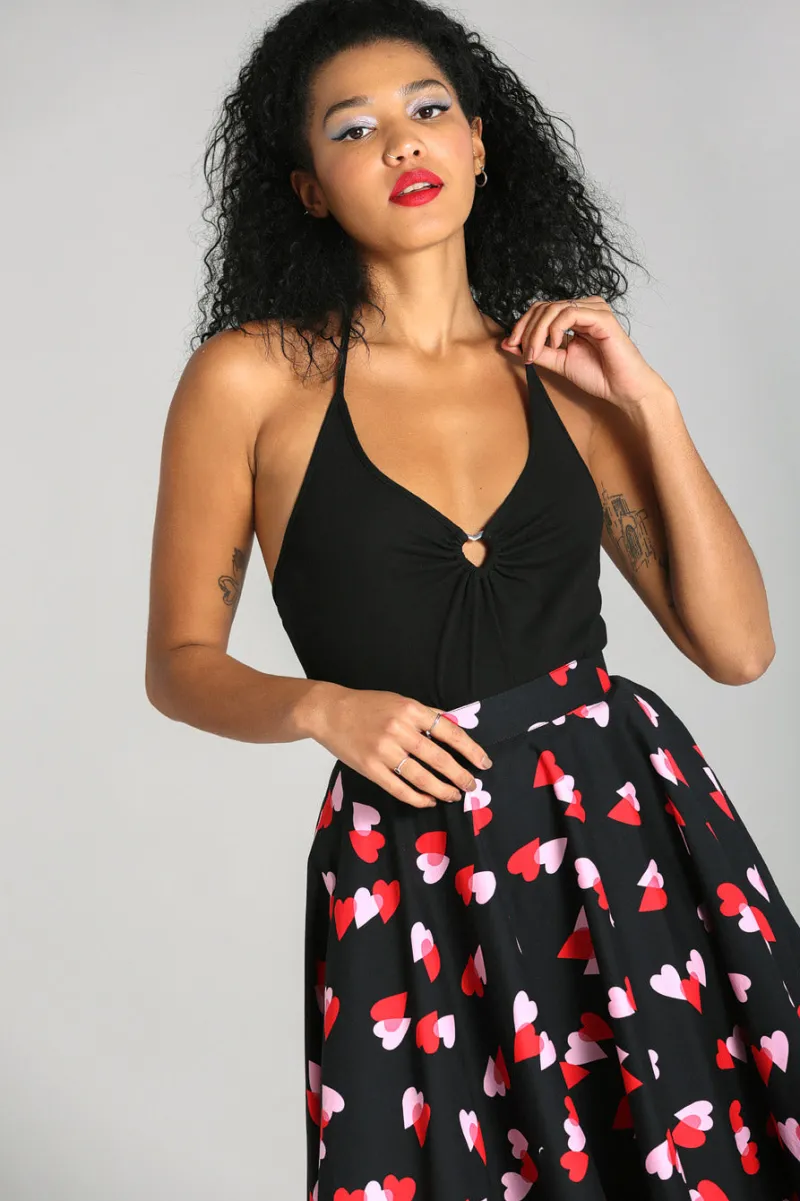 Hell Bunny Cheryl Top Black Online