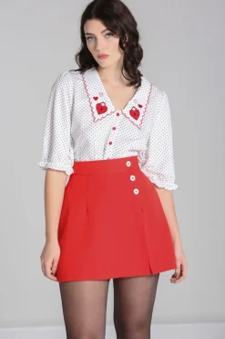 Hell Bunny Cooper Skorts Hot