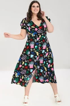 Hell Bunny Cora Maxi Dress Black