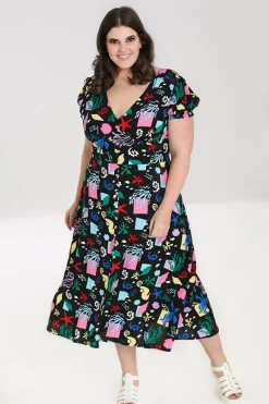 Hell Bunny Cora Maxi Dress Black